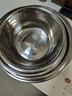 美厨（maxcook）304不锈钢盆筛五件套 30cm加大加厚洗菜盆沙拉盆 味斗套装MCWA797 实拍图