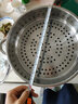 家家莱 不锈钢多层蒸锅蒸笼22CM-36CM大蒸屉蒸格多层叠加电磁炉通用锅具 五层30CM（1底锅+4蒸格） 30cm 实拍图