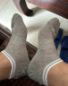 李宁抗菌男袜丨男子隐形袜三双装(特殊产品不予退换货)AWSS357 晒单实拍图