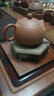 指间陶艺  实木壶座底座茶具架壶托茶壶架壶垫茶道茶具配件零配 鸡翅木矮六方 实拍图