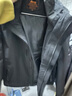 Jeep冲锋衣男女三合一可拆卸抓绒衣外套夹克户外防风防水登山服品牌黑 实拍图