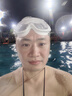匹克成人游泳镜男女高清防雾大框一体专业潜水游泳眼镜近视400度白色 实拍图