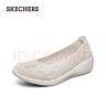 斯凯奇（Skechers）夏季一脚蹬单鞋女士浅口透气蕾丝软底休闲鞋子66666292 实拍图