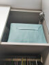 百草园牛津布艺收纳箱衣服棉被整理箱储物箱盒百纳箱36L青石绿1个装 实拍图