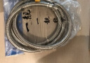 一靓304不锈钢编织4分金属进水软管防冻裂冷热软管马桶水龙头高压水管 4米 实拍图