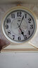 康巴丝（Compas） 座钟欧式复古钟表台式客厅摆件台钟创意卧室床头时钟大号石英钟 实拍图