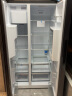 达米尼（Damiele）【网红冰箱】对开门572L全自动制冰+吧台冰箱变频风冷双开门带制冰双开门冰箱 蔷薇蓝（水龙头版） 实拍图