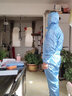 致尔康无尘服防静电 分体连帽防尘服男女 藏青色3XL 洁净服无尘衣喷漆工作服 实拍图