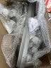 湘尚阁水晶珠帘免打孔卧室门帘客厅隔断玄关过道阳台厕所洗手间装饰挂帘 25条弧形（适合0.8-1米宽） 实拍图