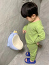 蒂乐儿童小便器挂墙式男孩尿壶桶小便池斗站立式马桶尿盆尿尿神器 小蓝龙+2米水管 【3件套】 实拍图