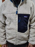 巴塔哥尼亚（Patagonia）男士摇粒绒夹克抓绒衣立领开衫外套Classic Retro-X Jkt 23056 NAT M 实拍图