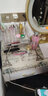 富羽莱棉麻布料 窗帘批发沙发背景布ins风挂布格子桌布碎花布头亚麻面料 巴黎印象 实拍图