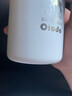 欧乐多（Olodo）不锈钢烟灰缸带盖车载烟灰防飞灰沙漏斗烟缸办公室酒店商用烟盅 【象牙白】升级烟扣+印花麋鹿图 实拍图