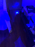 暗月强光手灯感应头灯可充电式远射LED手电筒头戴式高亮矿灯夜钓鱼灯 蓝光【 智能感应】 手机充电  实拍图