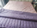 皮尔卡丹 60支长绒棉四件套纯棉 全棉被套床单 1.5/1.8米床 香叶粉罗兰紫 实拍图