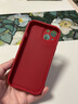 吟悦 适用苹果13/pro/max手机壳 iPhone新款卡通13mini全包镜头防摔网红硅胶皮纹软壳毛衣熊女款 (中国红)蓝色针织熊-贈保护膜 苹果13 实拍图