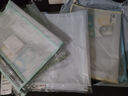 金得利A4透明文件袋小学初中生分科目分类袋科目袋拉链书本作业试卷收纳袋手提袋文具袋补习袋绿色TD8792 实拍图