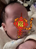 婧麒（JOYNCLEON）婴儿连体衣新生儿衣服秋冬保暖夹棉哈衣满月宝宝内衣纯棉连体衣 小树粉【优选精梳棉】 66cm 实拍图