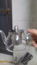 金镶玉 玻璃茶壶 泡茶壶高硼硅加厚耐高温耐茶壶热玻璃茶壶泡茶器沏茶壶 如意壶500ml 实拍图