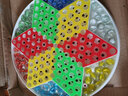 领跑虎跳棋儿童飞行棋成人二合一弹子跳棋玻璃珠 磁性五子棋+四花跳棋 实拍图
