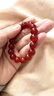 皇家天选红玛瑙手串男女款黑玛瑙 黑玛瑙手串 实拍图