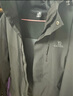 骆驼冲锋衣男抓绒内胆三合一保暖防水户外登山冲锋衣外套女 O005W4，冰川灰 ，中性【抓绒】 M 实拍图