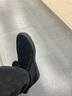 朗凯保罗男鞋英伦潮流休闲乐福鞋一脚蹬懒人翻毛皮豆豆鞋秋冬季百搭男鞋子 黑色棉鞋款L8002033 42 (260mm) 实拍图