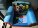 dgbaobei迪士尼儿童沙发 卡通婴幼儿宝宝椅 小可爱布艺小沙发 幼教用品 迪士尼布艺米奇5沙发 实拍图