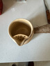 瓷牌茗茶具（cipaiming teaset）围炉煮茶家用全套配件罐罐茶煮茶壶室内炭火炉烤红薯 条纹《月颜》侧把壶 700ml 实拍图