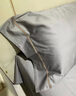忆自然A类高端100S新疆长绒棉被罩轻奢床单床笠被套全棉纯棉床上四件套4 米尔顿-高级灰 1.8m床单四件套(被套200*230cm) 实拍图