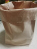 班哲尼 防油牛皮纸袋冰箱整理袋蔬菜瓜果食品包装袋牛皮纸淋膜袋90克加厚款外卖打包袋 小号25个装 实拍图