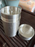 哲明（ZheMing） 螺旋口茶叶罐 锤纹锡罐便携密封纯锡手工茶具茶罐 锤纹-螺旋口（大号）-含保护袋 实拍图