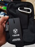 帷格（VIIGER） 手机腰包男工地 穿皮带竖款帆布 运动多功能7英寸小挂包6.8/6.9 大号双笔-内高约18cm 实拍图