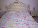 梦美斯宣 家具 欧式床 卧室板木美式双人床结婚床组合套装带软靠床1802 [珍珠白]1.8m高箱款一床两柜 实拍图