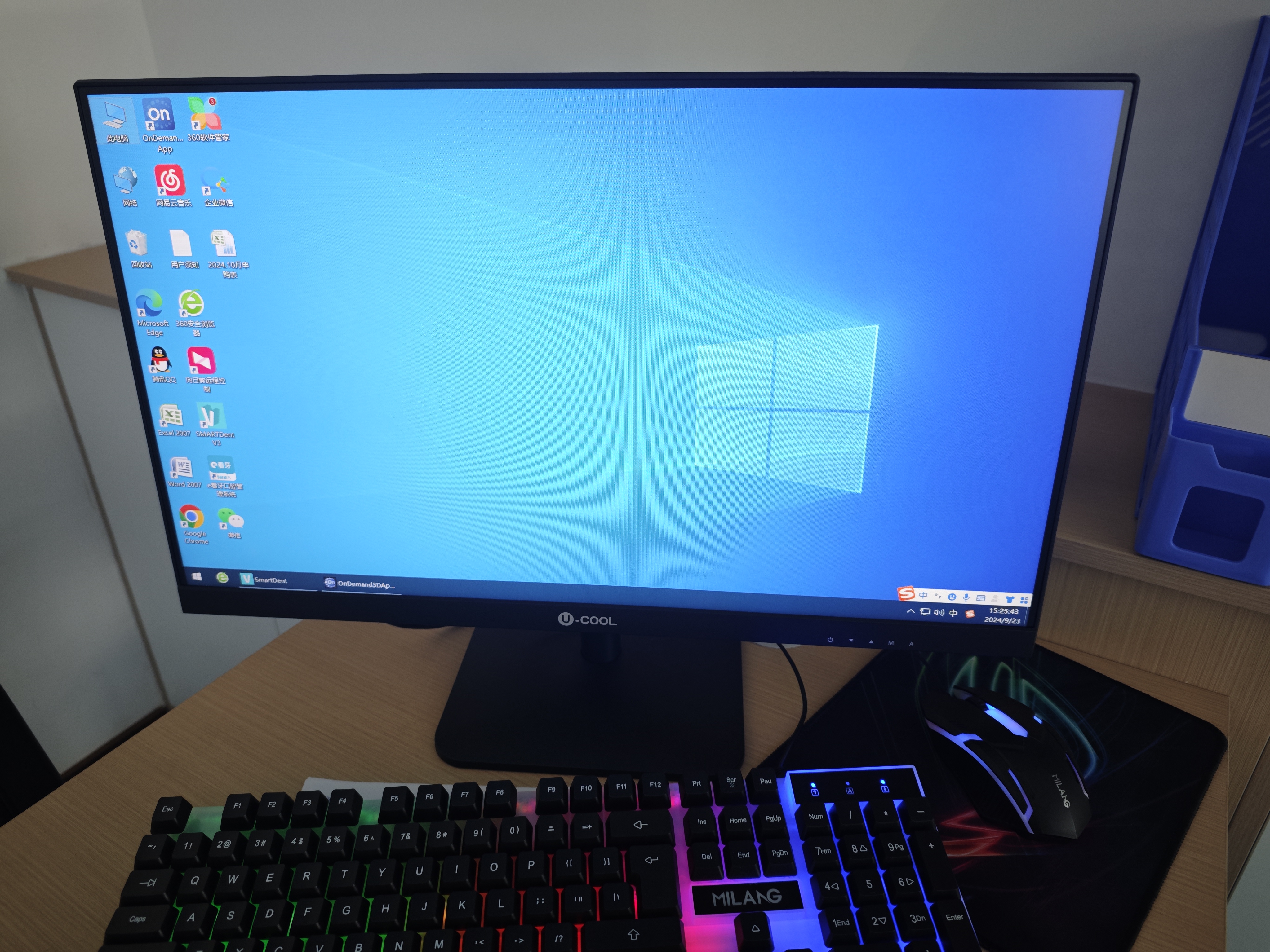 华硕（ASUS）台式电脑酷睿i5 13400TEF/RTX5060Ti三角洲/打瓦游戏主机设计剪辑CAD制图DIY组装电脑整机全套 主机+27英寸100HZ显示器（整机） 一 i5 13400TEF丨 实拍图