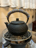 探险者（TAN XIAN ZHE）围炉煮茶套装铸铁烧烤炉户外烧烤室内煮茶炉取暖火盆煮茶壶木炭 小号16cm围炉+烤网+炭夹 实拍图