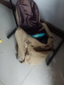 小憨象   男士背包帆布包双肩包韩版旅行包手提包多功能手提单肩斜挎三用包 卡其 实拍图