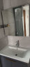 惠达（HUIDA）卫浴套装马桶坐便器淋浴花洒简约浴室柜组合套餐1381-80A 实拍图