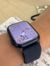 Apple Watch Series 9 智能手表GPS款45毫米午夜色铝金属表壳 午夜色回环式运动表带 健康电话手表MR9C3CH/A 晒单实拍图