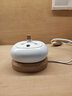 沉醉香铺 酉圆工坊电子熏香炉家用室内定时调温电香炉沉香檀香插电香薰陶瓷 【方圆】亚光白（定时调温款） 实拍图