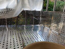 中吉万兴 304不锈钢阳台防盗网垫板窗台防坠冲孔板窗户挡板隔板可定制尺寸 304不锈钢防护网 长2米 宽50厘米 实拍图