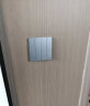 正泰(CHNT)开关插座墙壁面板家用86型面板四开单控开关NEW6C幻银灰 实拍图
