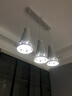 欧普照明（OPPLE）LED吊灯餐厅灯具三头吸顶餐吊灯饰 现代简约创意吧台 繁星  另购E27光源 实拍图