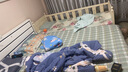 绪森拼接床加宽成人婴儿幼儿单人小床带护栏可定制实木无漆拼接大床 200*80*40cm 三面护栏+乳胶棕垫 实拍图