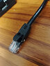 一绳（CABLE CREATION）CAT6六类网线千兆网线连接器rj45水晶头弯头电脑网络跳线成品网线 上弯1.8米CL0095 实拍图