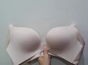 都市丽人软尺码隐形内衣女文胸无钢圈光面无痕薄款透气小胸聚拢胸罩2B25C4 实拍图