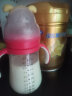贝亲吸管奶瓶1岁以上3一2岁耐摔宝宝奶瓶直饮学饮喝水喝奶儿童吸管杯 月季红300-含2个吸嘴+清洁套装 晒单实拍图