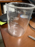 巴比客 玻璃量杯量筒烧杯高硼硅高温杯耐烧杯烘焙杯带刻度加厚化学实验 500毫升 1个 实拍图