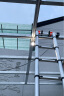 镁多力（midoli）伸缩家用梯子人字梯铝合金加厚折叠梯工程梯多功能3.3=直梯6.6米 实拍图