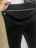 婧麒（JOYNCLEON）孕妇装打底裤秋冬纯棉大码孕妇裤冬季加绒保暖黑色M Jyk101849 实拍图